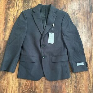 Michael Kors Boys Black Two-Button Blazer size 8R/24”